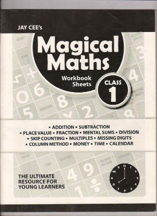 JayCee Magical Math Work book Sheet Class I